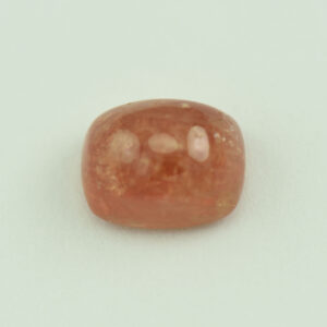 PadOrangeSapphire cab cush 8.0x6.2mm 2.96cts N sa209 a