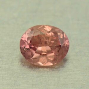 PadOrangeSapphire oval 5.0x4.2mm 0.44cts N sa855