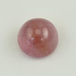 PadOrangeSapphire round cab 6.7mm 2.22cts N sa206 a