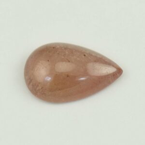 PeachSapphire pear cab 16.4x11.0mm 7.81cts N sa203 a