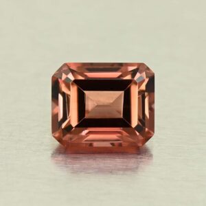 PeachTourmaline eme cut 6.3x5.2mm 1.09cts N tm1512