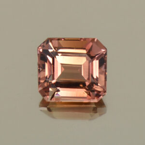 PeachTourmaline eme cut 7.4x6.9mm 2.07cts N tm1258