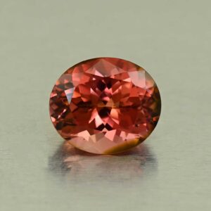 PeachTourmaline oval 9.7x8.5mm 3.01cts N tm952