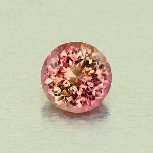 PeachTourmaline round 8.1mm 1.95cts H tm1157