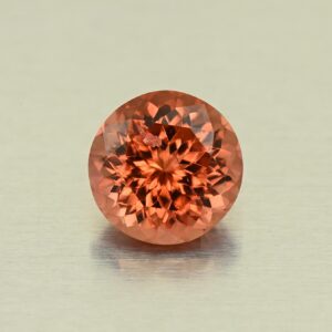 PeachTourmaline round 8.5mm 2.50cts H tm929