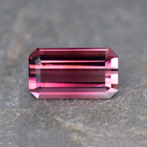PinkTourmaline eme cut 13.8x7.9mm 6.37cts N tm375 crop SOLD