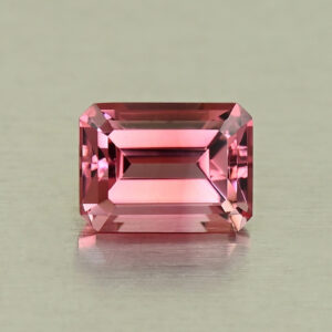 PinkTourmaline eme cut 6.1x4.6mm 0.88cts N tm1395