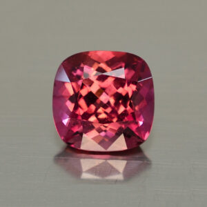 PinkTourmaline sq cush 11.5mm 6.91cts N tm1077 crop SOLD
