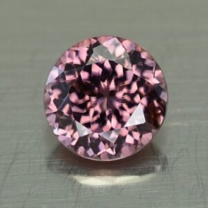PinkZircon round 6.1mm 1.29cts N zn2955