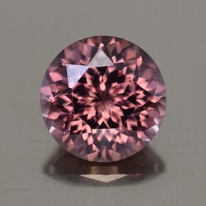 PinkZircon round 8.0mm 2.93cts N zn2870