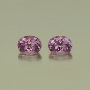 PurpleGarnet ch oval pair 5.0x4.0mm 0.94cts N pl608