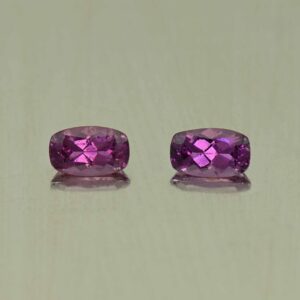 PurpleGarnet cush pair 5.0x3.1mm 0.63cts N pl943