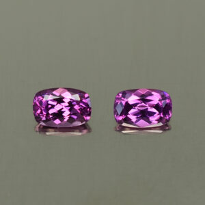 PurpleGarnet cush pair 6.0x4.0mm 1.26cts N pl497