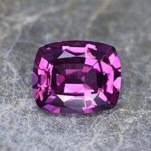 PurpleGarnet cushion 7.1x5.9mm 1.37cts pl391 SOLD