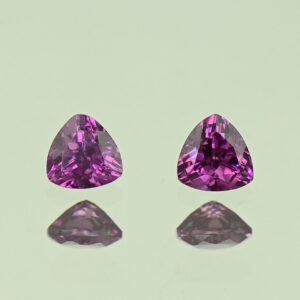 PurpleGarnet trill pair 4.0mm 0.61cts N pl801