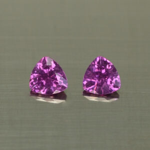 PurpleGarnet trill pair 4.5mm 0.78cts N pl471 SOLD