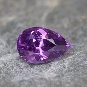 PurpleSapphire pear 7.7x5.2mm 1.30cts N sa307 SOLD