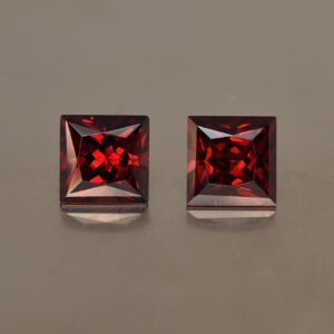 RedGarnet princess pair 6.5mm 3.73cts rg233 1