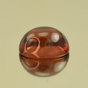 RoseMalayaGarnet oval cab 9.2x7.1mm 3.23cts N rm378 b