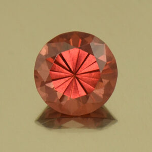 RoseMalayaGarnet round 6.5mm 1.15cts N rm389