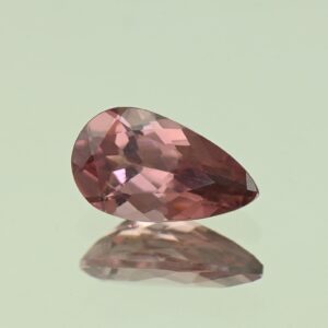 RoseZircon pear 10.6x6.1mm 2.36cts H zn7269