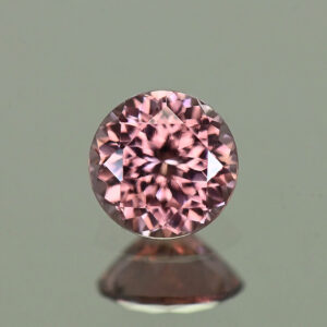 RoseZircon round 5.8mm 1.09cts H zn7370