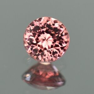 RoseZircon round 6.6mm 1.87cts zn2446 SOLD