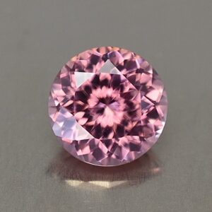 RoseZircon round 7.5mm 2.45cts zn3387