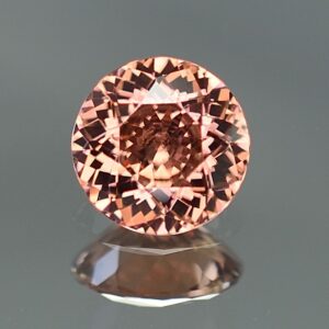RoseZircon round 7.9mm 2.41cts zn2452 SOLD