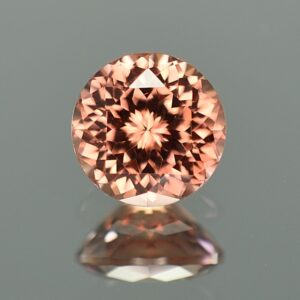RoseZircon round 8.1mm 3.14cts zn2204 SOLD