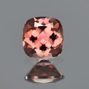 RoseZircon sq cush 6.0mm 1.38cts zn3234 SOLD