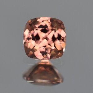 RoseZircon sq cush 6.0mm 1.45cts zn3235 SOLD