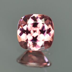 RoseZircon sq cush 8.1mm 3.23cts zn2427 SOLD