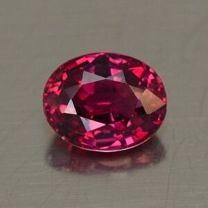 Ruby oval 5.0x4.0mm 0.51cts H ru101