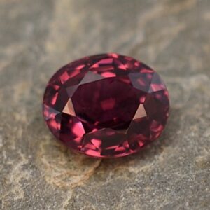 Ruby oval 5.1x4.3mm 0.57cts H ru106
