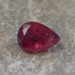 Ruby pear 10.4x7.5mm 2.98cts N a ru116 SOLD