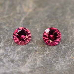 Ruby round pair 3.5mm 0.41cts H ru113 SOLD