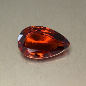 Spessartite pear 14.7x9.3mm 6.71cts sg111