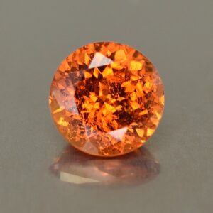 Spessartite round 6.5mm 1.47cts sg115 SOLD