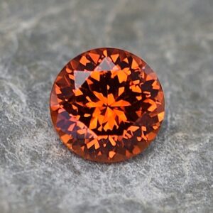Spessartite round 6.6mm 1.35cts sg130 SOLD