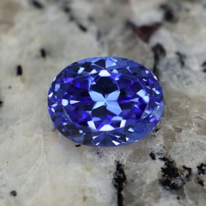 Tanzanite oval 12.5x9.7mm 7.24cts tz151