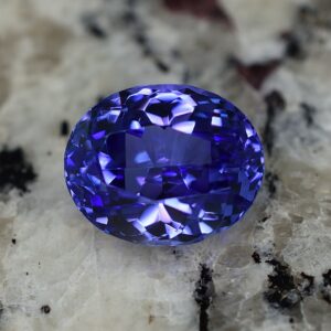 Tanzanite oval 14.2x11.6mm 11.63cts tz153