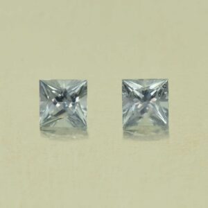 TealSapphire princess pair 4.0mm 0.87cts N sa636