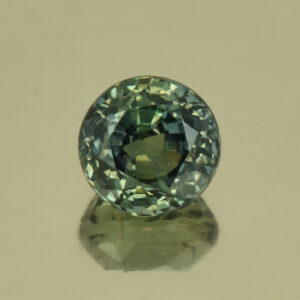 TealSapphire round 6.5mm 2.08cts N sa528