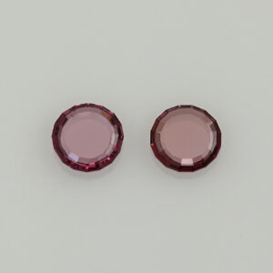 UmbaliteGarnet round portrait cut pair 6.3mm 1.57cts N ug1354