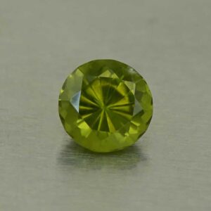 Vesuvianite round 6.5mm 1.08cts N vs329