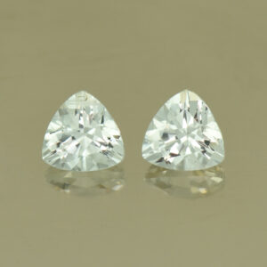 WhiteBeryl trill pair 5.1mm 0.86cts N wb123