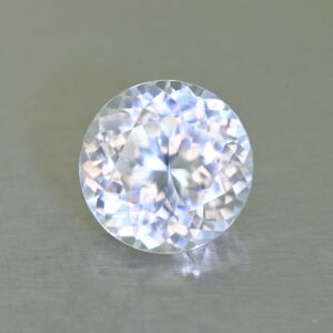 WhiteZircon round 10.5mm 6.62cts H zn5928 SOLD