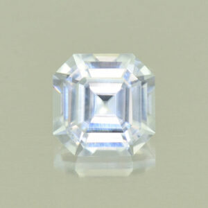 WhiteZircon sq eme cut 6.4mm 1.94cts H zn5593 SOLD