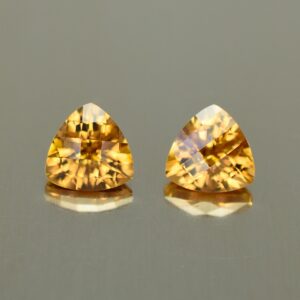 YellowOrangeZircon ch trill pair 5.5mm 1.85cts N zn2820